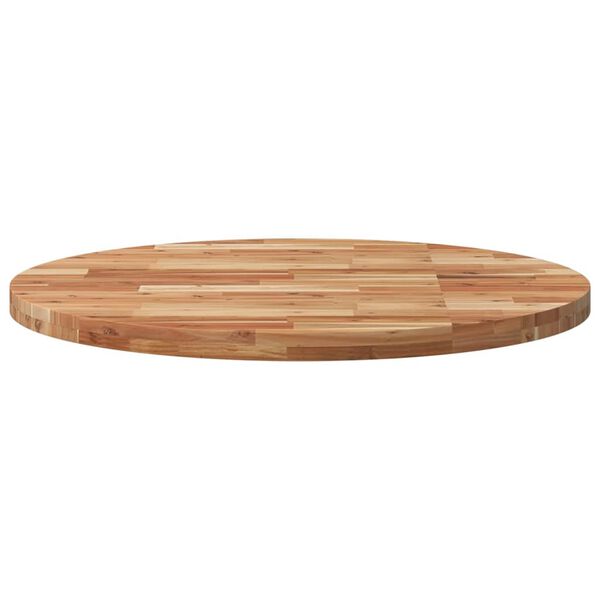 vidaXL Table Top Round &Oslash;90x4 cm Solid Wood Acacia