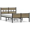 vidaXL Bed Frame without Mattress Sonoma Oak 120x190cm Engineered Wood