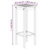 vidaXL 5 Piece Garden Bar Set Solid Wood Acacia