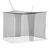 vidaXL Mosquito Net for Bed 156 mesh Black 220 x 180 x 180 cm