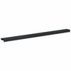 vidaXL Window Sill Anthracite with Wood Grain 160 x 10 x 4.5 cm PVC