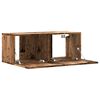 vidaXL Wall Mounted TV Cabinet Old Wood 80x30x30 cm Engineered Wood