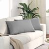 vidaXL Sofa Pillows 2 pcs Cloud Grey 80 x 40 cm Fabric