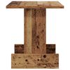 vidaXL End Table Old Wood 35.5 x 35 x 40 cm Engineered Wood