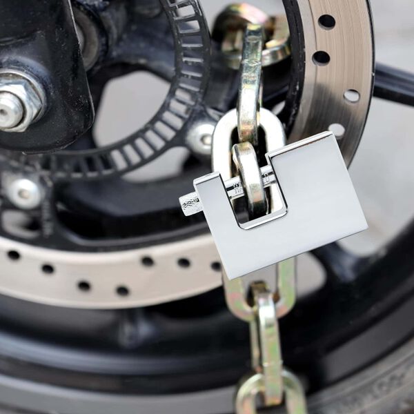 vidaXL Padlock 12 pcs Silver 6 x 2 x 4.5 cm Iron