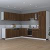 vidaXL Hanging Cabinet Lyon Brown Oak 80x31x60 cm Engineered Wood