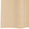 vidaXL Voile Curtains with Loops 2 pcs Sand 140x245 cm