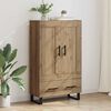 vidaXL Highboard Artisan Oak 69.5 x 31 x 115 cm Engineered Wood
