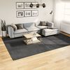 vidaXL Rug IZA Short Pile Scandinavian Look Anthracite 240x340 cm