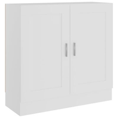 vidaXL Book Cabinet White 82.5x30.5x80 cm Engineered Wood