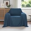 vidaXL Throw Blankets 6 pcs Navy Blue 210 x 140 cm Fleece