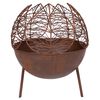 RedFire Handmade Garden Fireplace Narfi Rust Steel