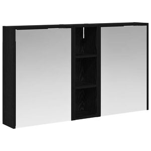 vidaXL Bathroom Cabinet Set 3 pcs 106 x 16 x 62.5 cm Engineered wood