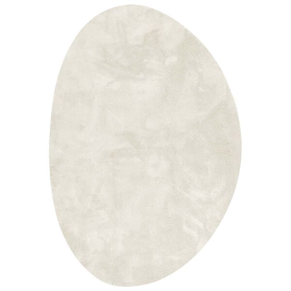 vidaXL Area Rugs HUARTE Cream 140 x 200 cm Polyester