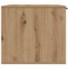 vidaXL Cat Litter Box Enclosure Artisian Oak 80x50x45 cm Engineered Wood
