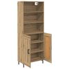 vidaXL Highboard Artisan Oak 69.5 x 34 x 180 cm Engineered Wood