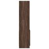 vidaXL Highboard&nbsp;Brown Oak 92x33x140 cm Engineered Wood