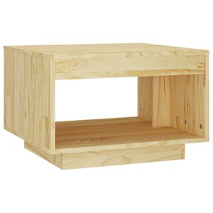 vidaXL Coffee Table 50x50x33.5 cm Solid Pinewood