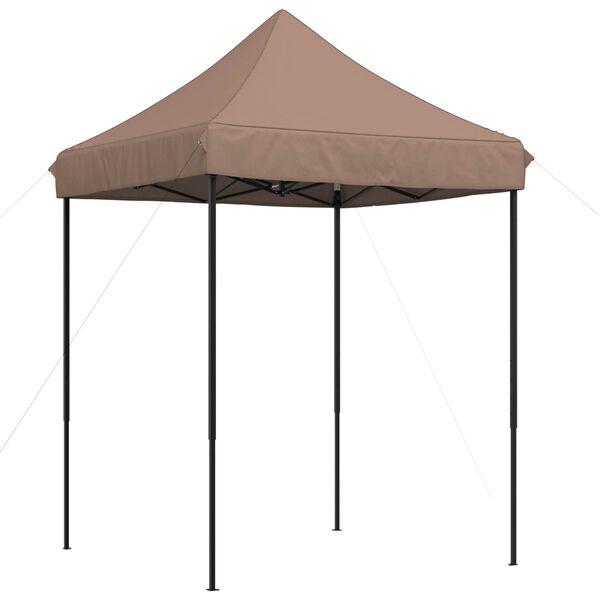 vidaXL Party Tent Folding Brown 200 x 200 x 306 cm Oxford Fabric