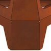 vidaXL Fire Pit Brown 50 x 43 x 52 cm Weathering Steel