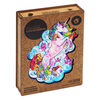 UNIDRAGON 313 Piece Wooden Jigsaw Puzzle Inspiring Unicorn King Size 31x41 cm