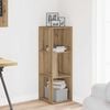vidaXL Corner Cabinet Artisan Oak 33x33x100 cm Engineered Wood