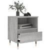 vidaXL Bedside Cabinets 2 pcs Grey Sonoma 40x35x50 cm Engineered Wood