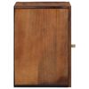 vidaXL Wall Cabinet Honey Brown 38 x 33 x 48 cm Solid Mango Wood