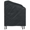 vidaXL Garden Bench Cover Black 205 x 85 x 65 / 94 cm 420D fabric