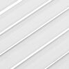 vidaXL Swing Doors Louvred Design 2-Pair White 90x100 cm