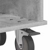 vidaXL TV Stand Concrete Grey 37 x 35 x 35 cm Engineered Wood
