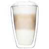 HI Latte Macchiato Glass Set 2 pcs 400 ml Transparent