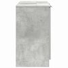 vidaXL Bathroom Cabinet with Storage Concrete Grey 64.5 x 33.5 x 59 cm