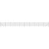 vidaXL Wire Mesh Fence Anthracite 2,2x25 m Galvanised Steel