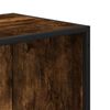 vidaXL Book Cabinet Smoked Oak 40x35x139 cm Engineered Wood