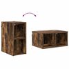 vidaXL Hanging Cabinet Smoked Oak 20 x 29.5 x 40 cm Engineered Wood
