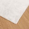 vidaXL Faux Rabbit Fur Rug Olite Cream 80 x 250 cm Polyester