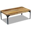 vidaXL Coffee Table Mango Wood 100x60x35 cm