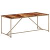 vidaXL Dining Table 180x90x76 cm Solid Wood