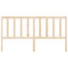 vidaXL Bed Headboard 206x4x100 cm Solid Wood Pine