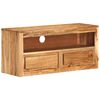 vidaXL TV Cabinet 88x30x40 cm Solid Wood Acacia