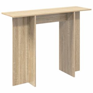 vidaXL Console Table Sonoma Oak 100 x 30 x 75 cm Engineered Wood