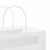 vidaXL Paper Bags 50 pcs with Handles White 21x11x31 cm