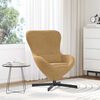 vidaXL Egg Chair Brown 63 x 73 x 90 cm Velvet