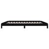 vidaXL Stack Bed without Mattress Black 90x200 cm Solid Wood Pine
