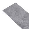 vidaXL Self-adhesive PVC Flooring Planks 5.21 m? 2 mm Cement Grey