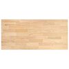 vidaXL Kitchen Worktop 140x63,5x2,7 cm Solid Wood Oak Rectangular
