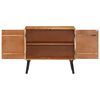 vidaXL Sideboard Solid Mango Wood 85x30x75 cm