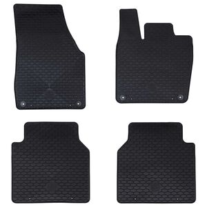 vidaXL Car Mat 4 pcs Black suitable for VW ID.7 TPE