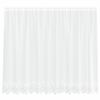 vidaXL Lace Curtain with Curtains Floral White 160 x 300 cm Polyester